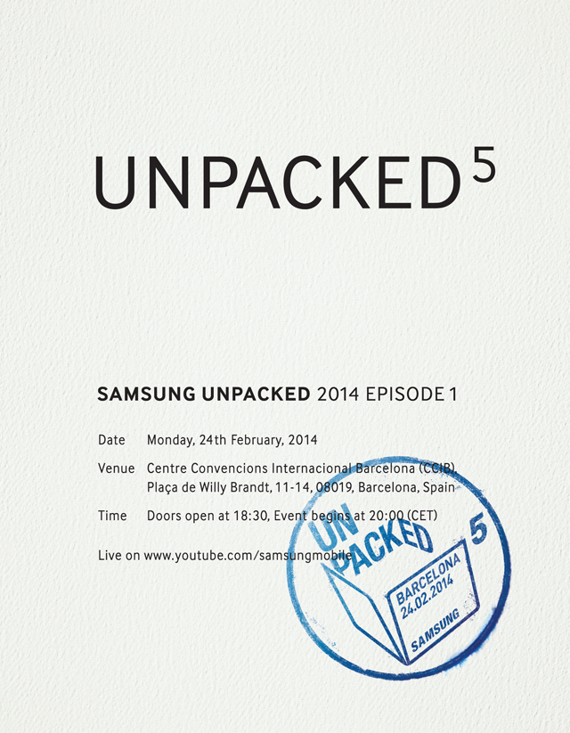 Samsung UNPACKED 2014 Episode 1