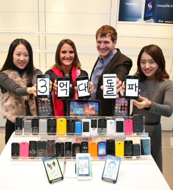 Samsung Celebrates 300 Million Global Handset Sales in 2011