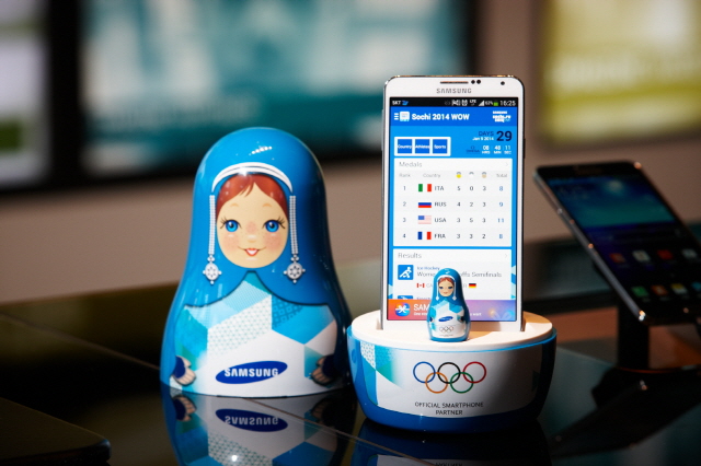 Samsung WOW App Connects Millions Worldwide to Sochi 2014 Olympic Winter Games