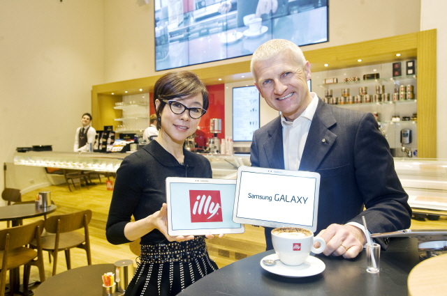 Samsung Electronics and illycaffè to Announce Worldwide Partnership