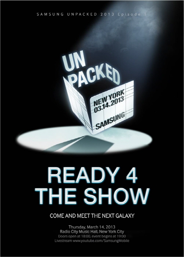[UNPACKED 2013] READY 4 THE SHOW