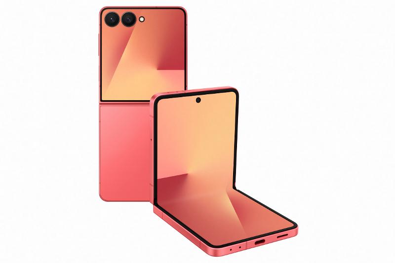 011-galaxy-zflip7-coralred-tabletopl30back.jpg