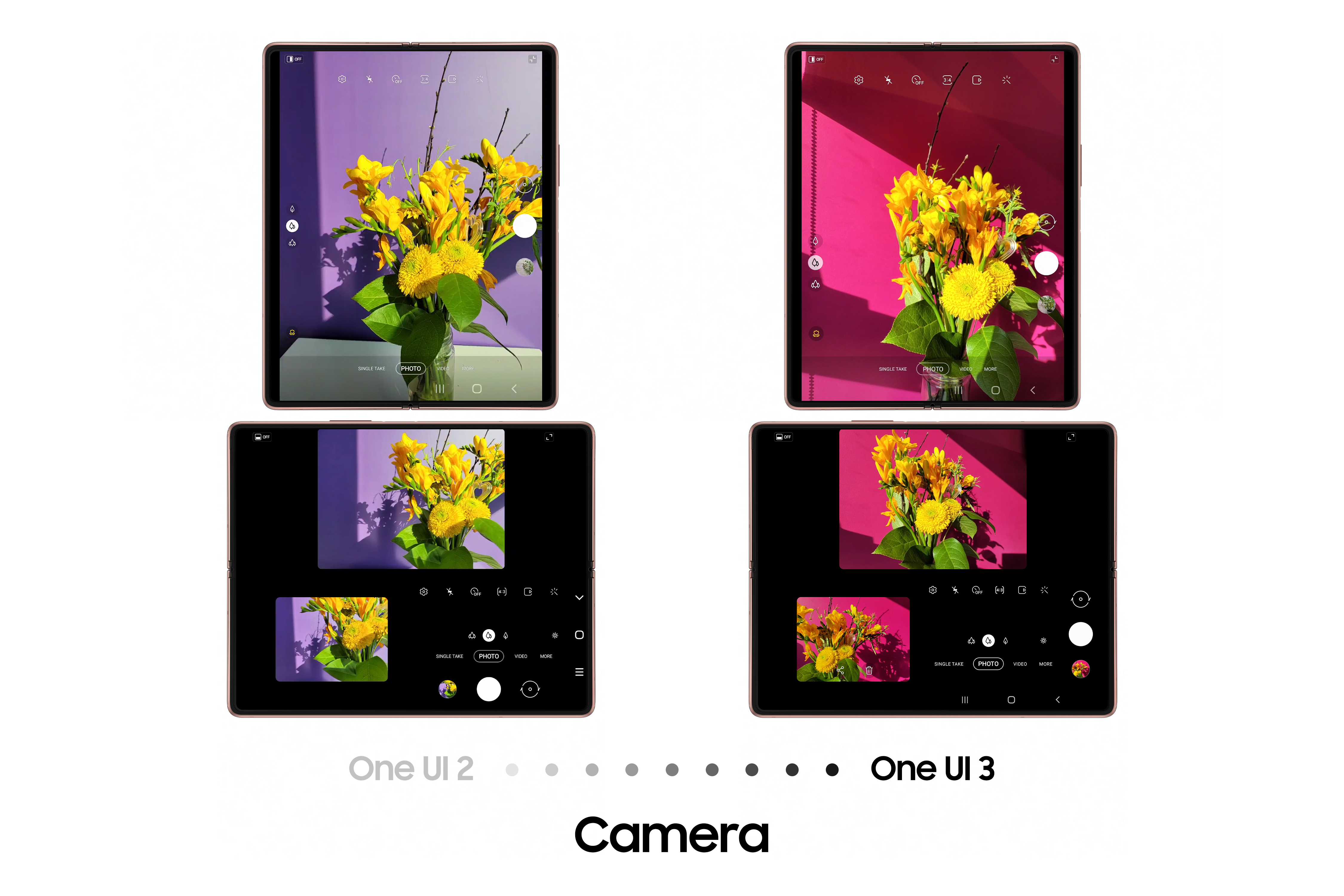 One UI 3 Brings Seamless Continuity and Intuitive Interactions to the Galaxy Z Fold2: Camera