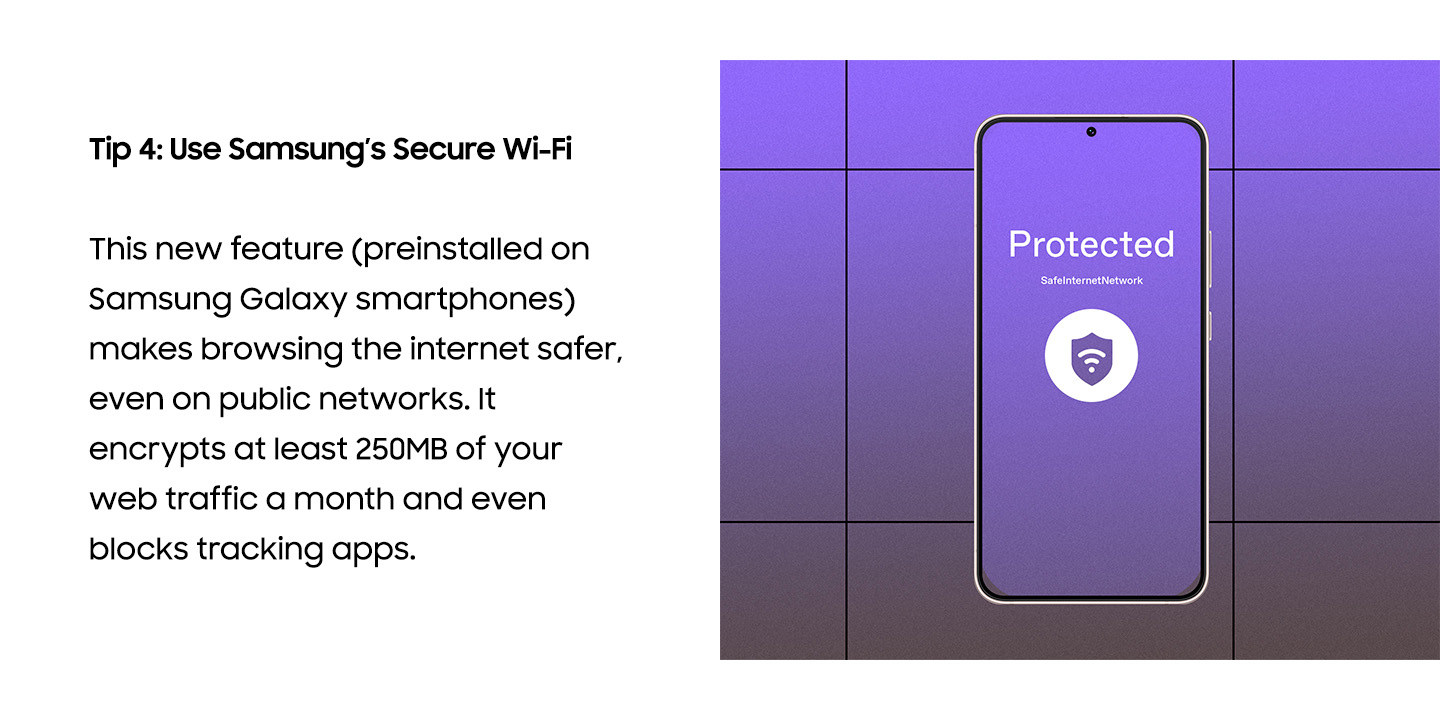 Use Secure Wi-Fi on your Galaxy phone