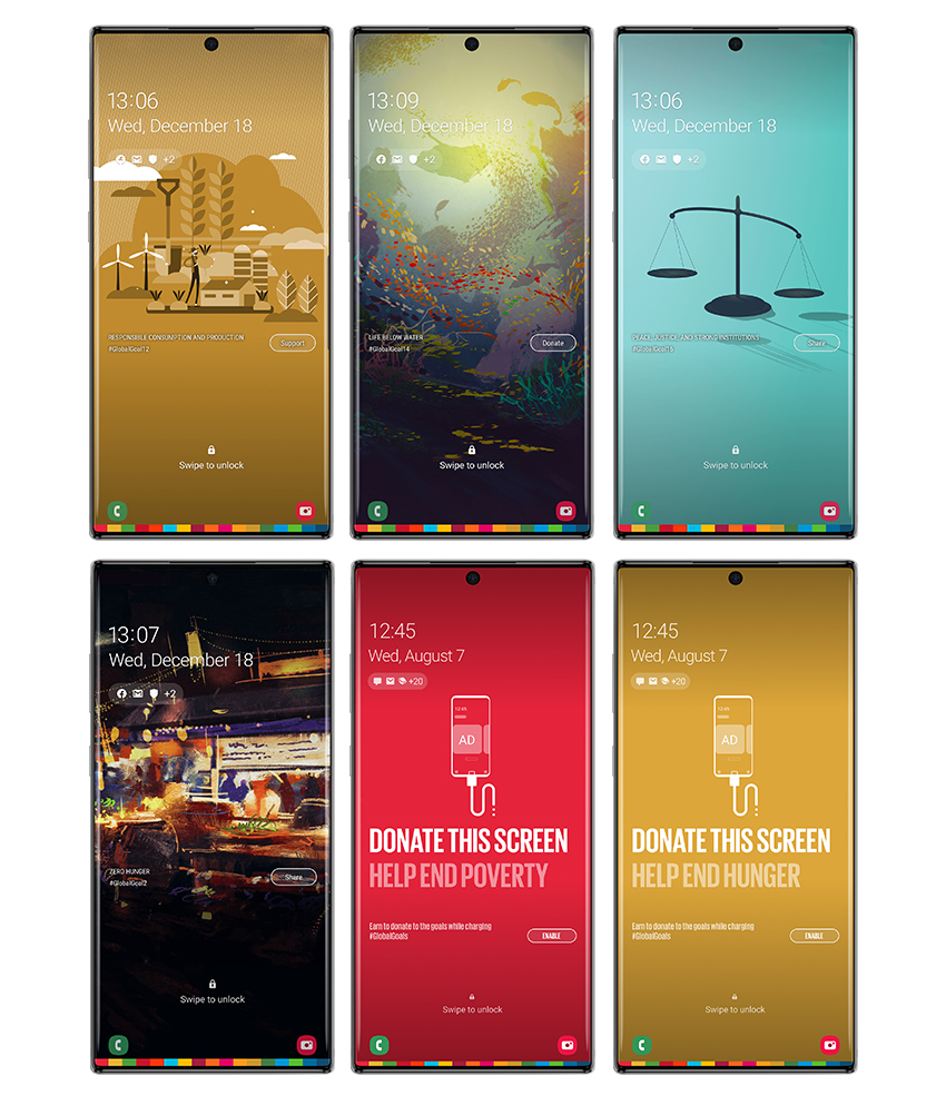 Samsung Global Goals App: New Updates to Provide More Options to Donate –  Samsung Mobile Press