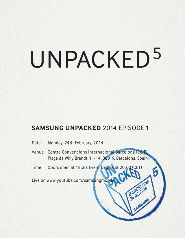 Samsung UNPACKED 2014 Episode 1