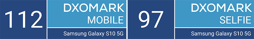 Galaxy S10 5G DxOMark