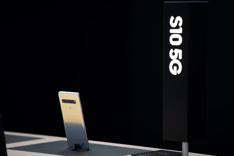 MWC 2019 Samsung booth