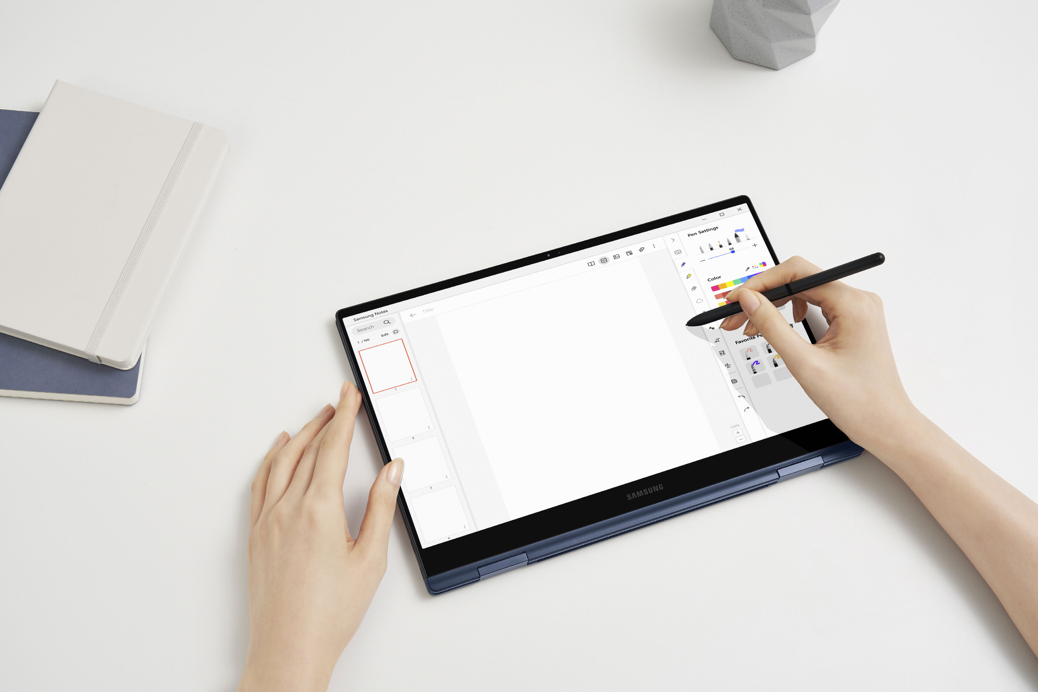Galaxy Book Pro 360's S Pen Draws Inspiration from a Decade of  Collaboration with Wacom – Samsung Mobile Press