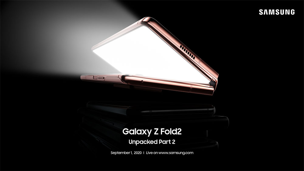 Galaxy Z Fold2: Unpacked Part 2 invitation