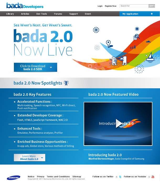 Samsung Enhances Its Own Mobile Platform with the Launch of 'Bada 2.0'