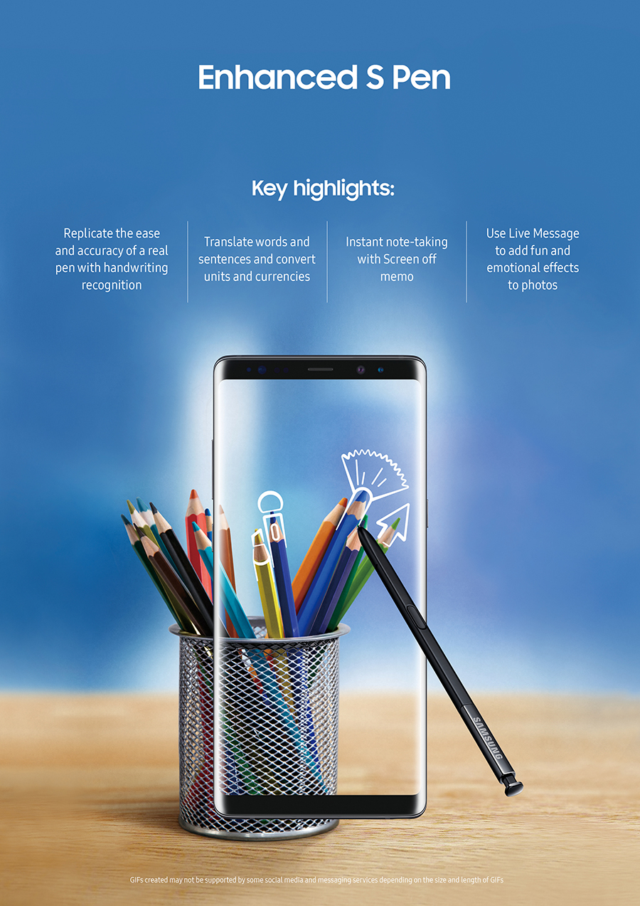 Reviewer's Guide, Galaxy Note8, Note8