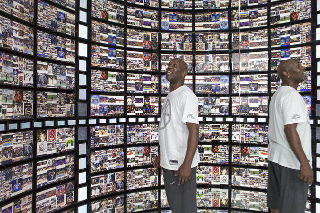 NBA Legend and Two-time Olympic Gold Medalist Gary Payton Visits the Samsung Galaxy Studio in Olympic Park to Surprise Fans and Experience Samsung's Technologies