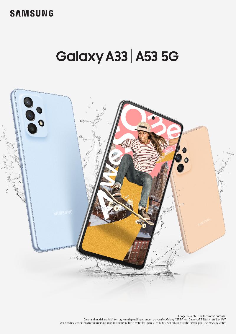 Galaxy A33 5G– Samsung Mobile Press