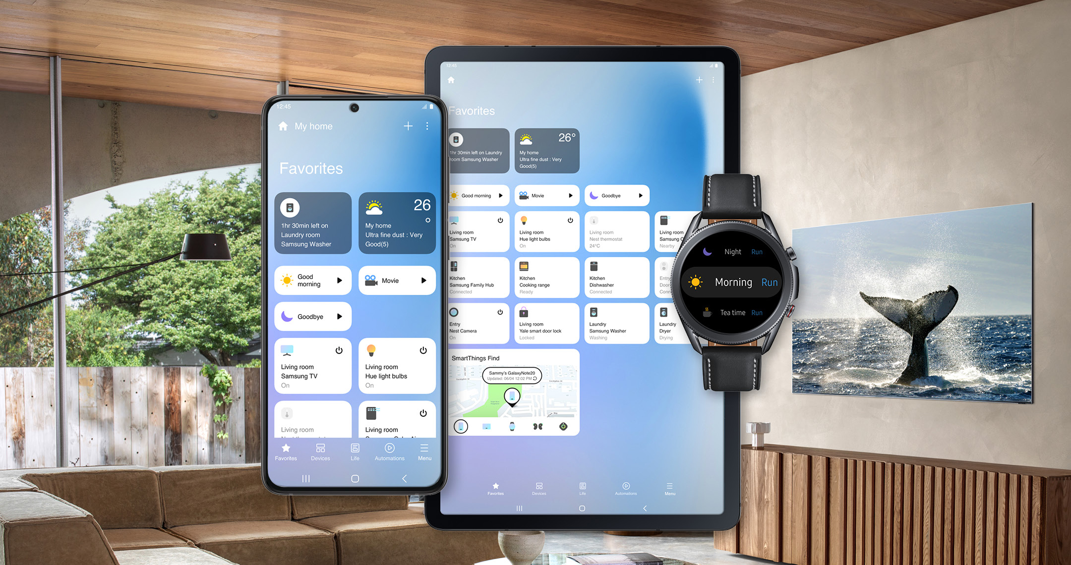 Samsung SmartThings Unveils New Interface, Offering Customers a More  Dynamic Connected Home Experience – Samsung Mobile Press