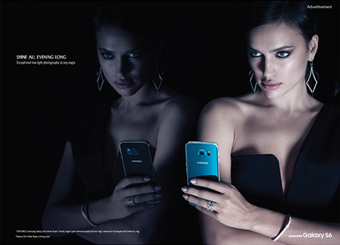 Samsung Partners with Vogue to Create Global Fashion Native Campaign Featuring Samsung Galaxy S6 and S6 edge