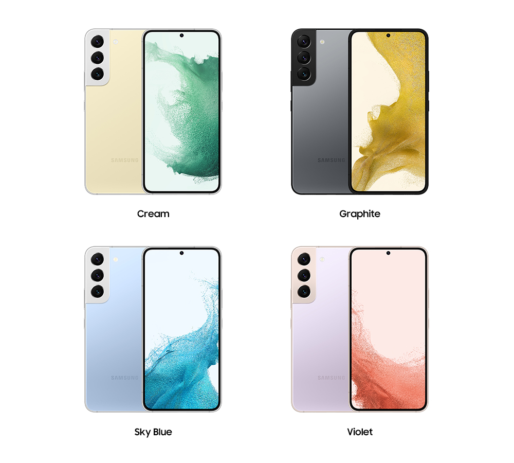 Introducing the Galaxy S22 Series' Online Exclusive Colors – Samsung Mobile  Press