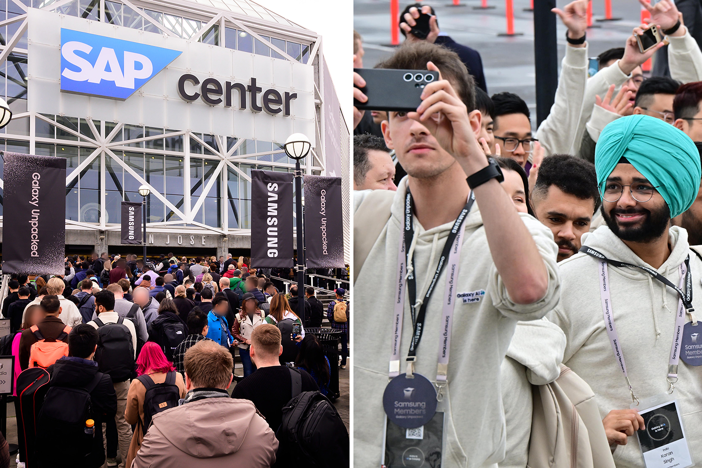 Image of A Closer Look at Galaxy Unpacked in San Jose: The World Reacts to a New Era of Mobile AI