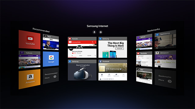 Samsung Launches Optimized Web Browser for Gear VR