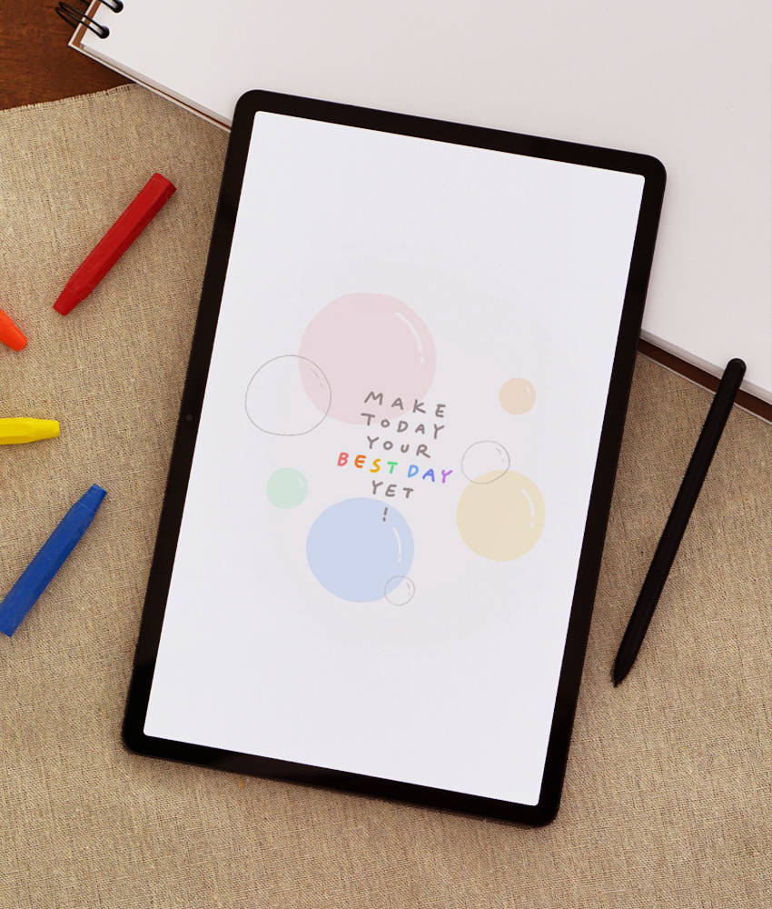 Master Calligraphy with the Galaxy Tab S7+ wallpaper 1 lifestyle image