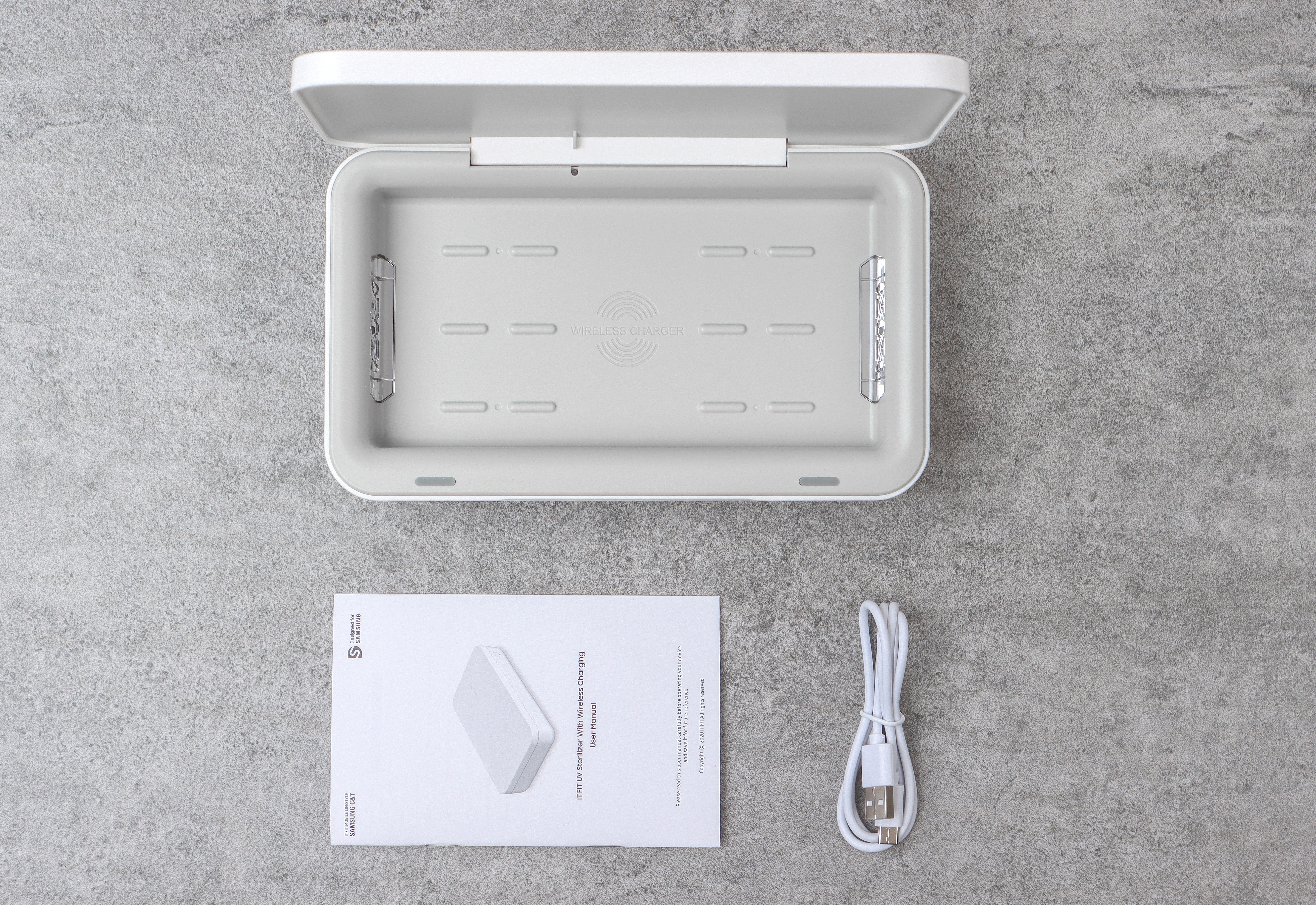 UV Sterilizer with Wireless Charging