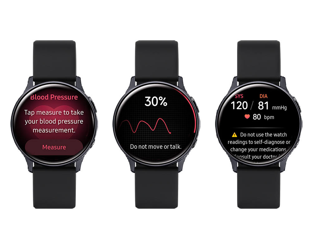 Samsung Health BP Monitor App Blood Pressure
