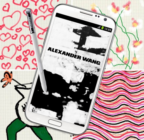 New York Calling : A Smart Phone-Inspired Bag from Alexander Wang and Friends
