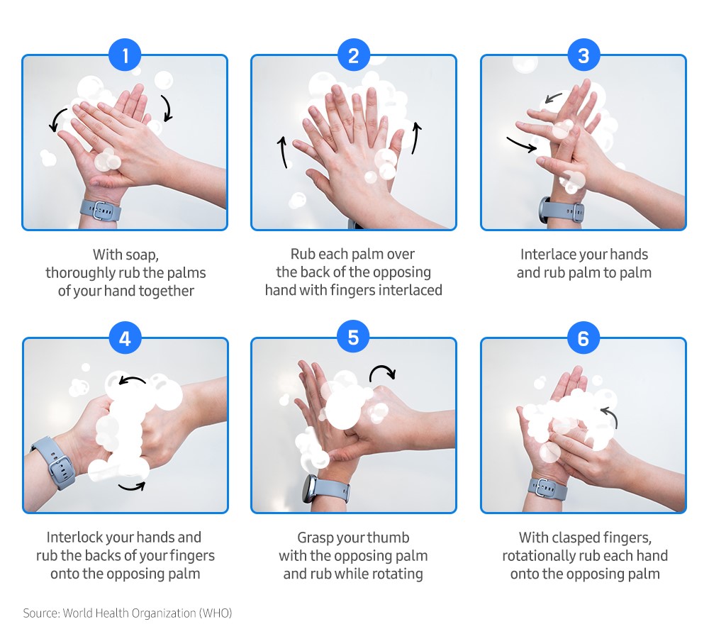 Make Handwashing a Habit With Samsung’s ‘Hand Wash’ App for Galaxy Watch Users