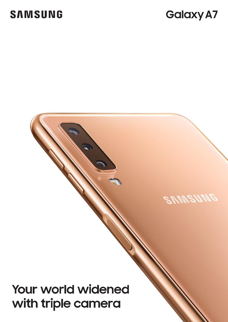 Samsung galaxy a7 rose gold online